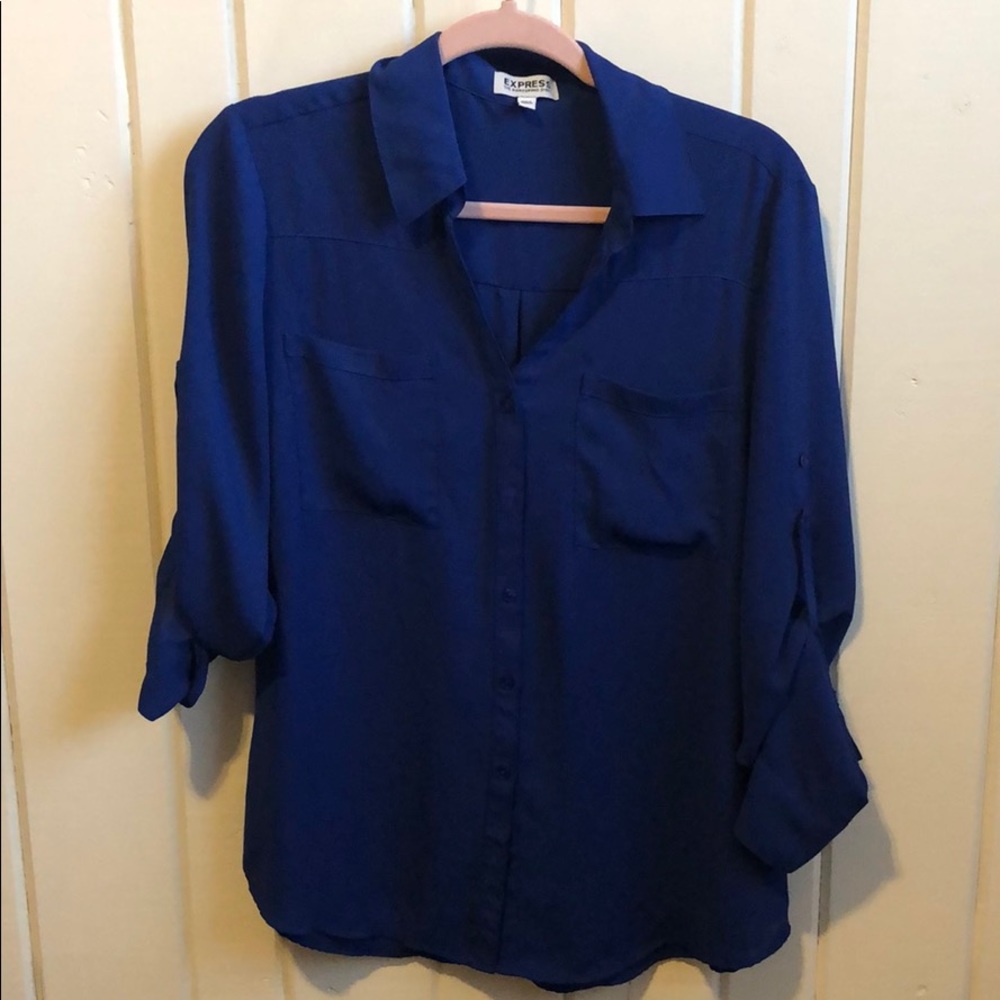 Express portofino button down blouse